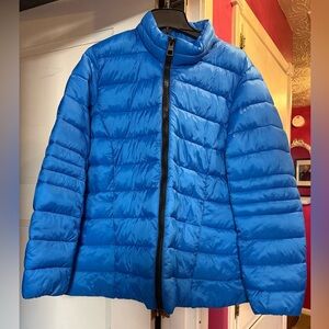 32 Degrees Sky Blue Heat Jacket New!
